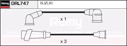 Комплект проводов зажигания REMY DRL747