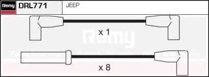 Комплект проводов зажигания REMY DRL771