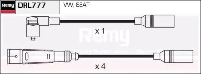 Комплект проводов зажигания REMY DRL777