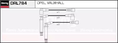 Комплект проводов зажигания REMY DRL784