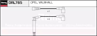 Комплект проводов зажигания REMY DRL785