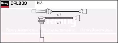 Комплект проводов зажигания REMY DRL833