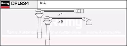 Комплект проводов зажигания REMY DRL834