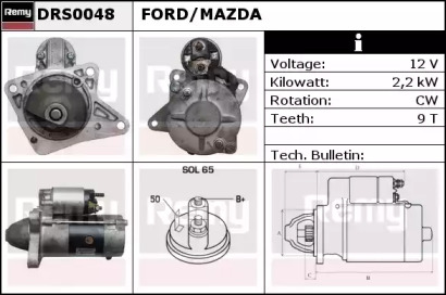Стартер REMY DRS0048