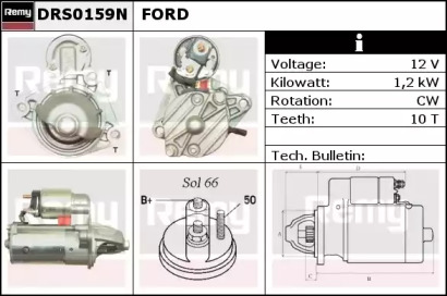 Стартер REMY DRS0159N