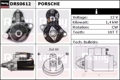 Стартер REMY DRS0612