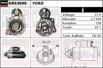 Стартер REMY DRS3090