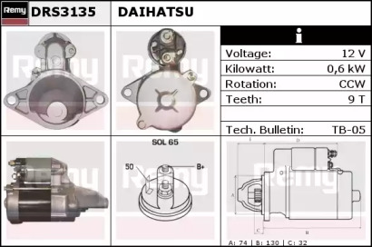 Стартер REMY DRS3135