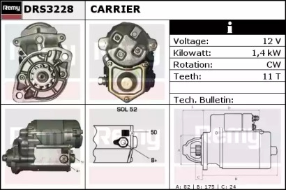 Стартер REMY DRS3228