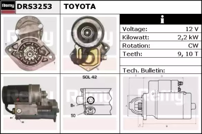 Стартер REMY DRS3253