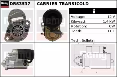 Стартер REMY DRS3537