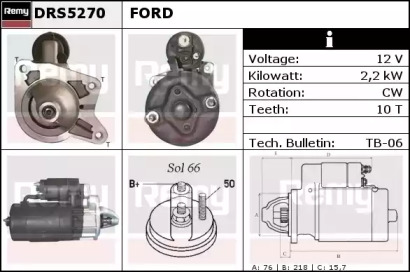 Стартер REMY DRS5270