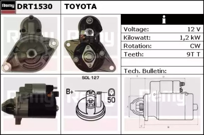 Стартер REMY DRT1530