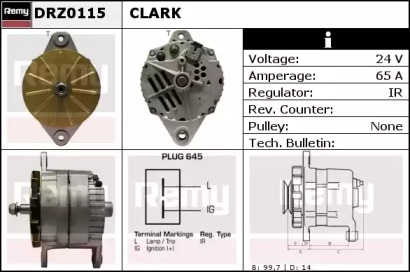 Генератор REMY DRZ0115