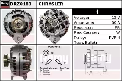 Генератор REMY DRZ0183
