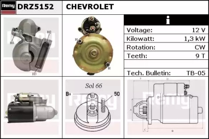 Стартер REMY DRZ5152