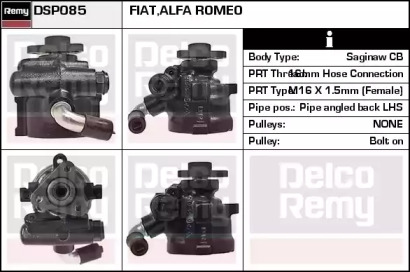 Гидравлический насос, рулевое управление REMY DSP085