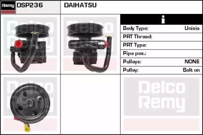 Гидравлический насос, рулевое управление REMY DSP236