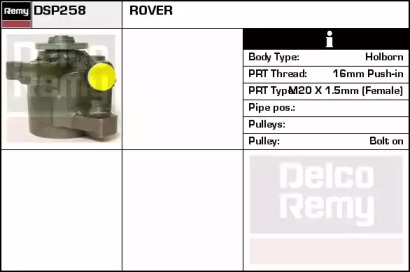 Насос REMY DSP258