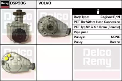 Гидравлический насос, рулевое управление REMY DSP506