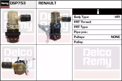 Гидравлический насос, рулевое управление REMY DSP753