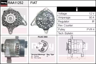 Генератор REMY RAA11252