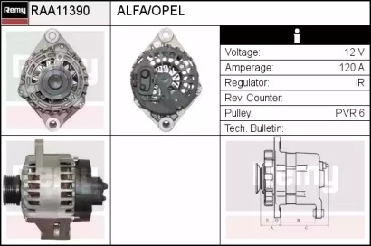 Генератор REMY RAA11390