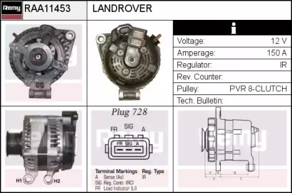 Генератор REMY RAA11453