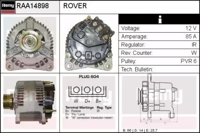 Генератор REMY RAA14898
