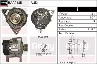 Генератор REMY RAA21451