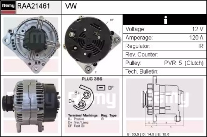 Генератор REMY RAA21461