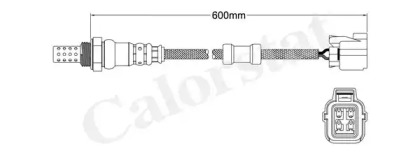 Лямбда-зонд CALORSTAT by Vernet LS140530
