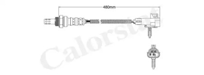 Лямбда-зонд CALORSTAT by Vernet LS140651