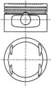 Поршень NÜRAL 87-116107-00