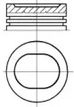 Поршень NÜRAL 87-215308-10