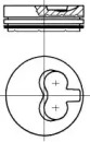 Поршень NÜRAL 87-108200-00