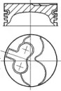 Поршень NÜRAL 87-111200-00