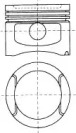 Поршень NÜRAL 87-501807-10