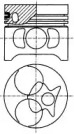 Поршень NÜRAL 87-183300-00