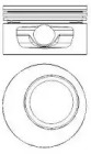 Поршень NÜRAL 87-306807-30