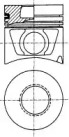 Поршень NÜRAL 87-288800-00