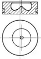 Поршень NÜRAL 87-103900-00