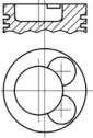 Поршень NÜRAL 87-176400-00