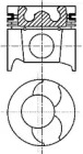 Поршень NÜRAL 87-101500-00