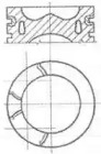 Поршень NÜRAL 87-114708-40