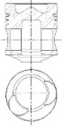 Поршень NÜRAL 87-337500-30