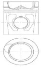 Поршень NÜRAL 87-743400-30