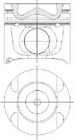 Поршень NÜRAL 87-427400-00