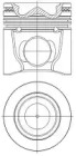Поршень NÜRAL 87-145000-00