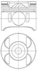 Поршень NÜRAL 87-433405-00